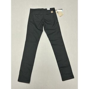 NEW Carhartt WIP Sid Pant NWT Graphite Chino 31 x 36 Taper Stretch Twill I003367